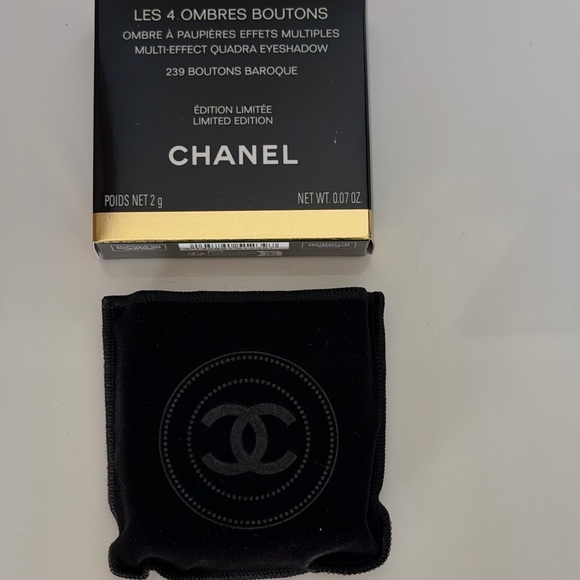 CHANEL Les 4 Ombres Boutons Eyeshadow Palette 239 Boutons Baroques - Picture 2 of 5